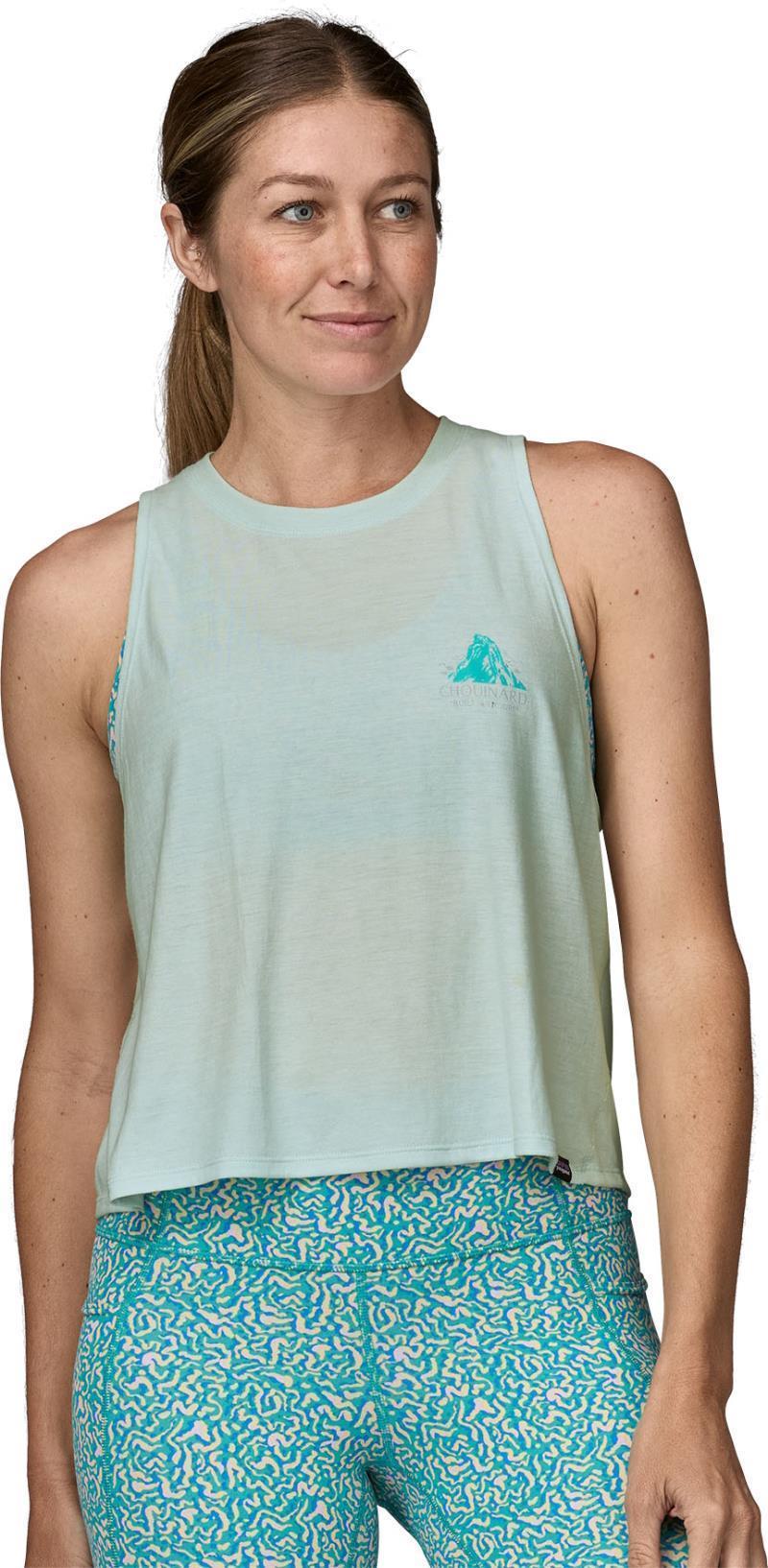 Capilene Cool Trail Cropped Tank - Womens - Image 3