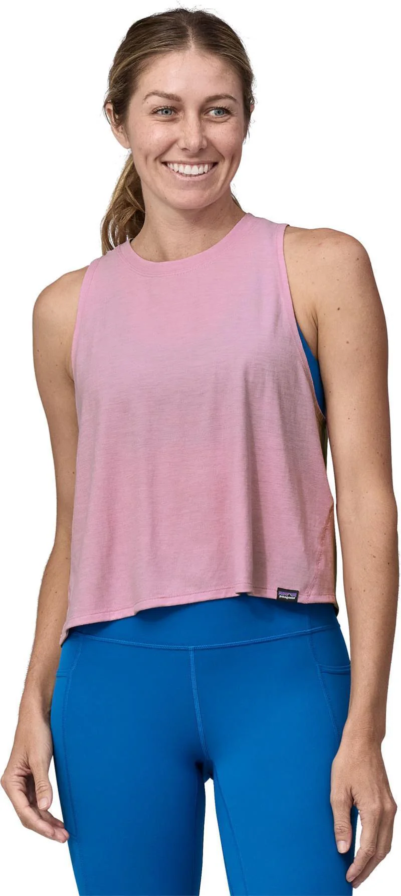 Capilene Cool Trail Cropped Tank - Womens - Image 7