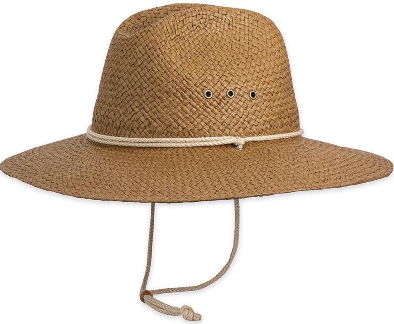 Carve Straw Sun Hat - Mens