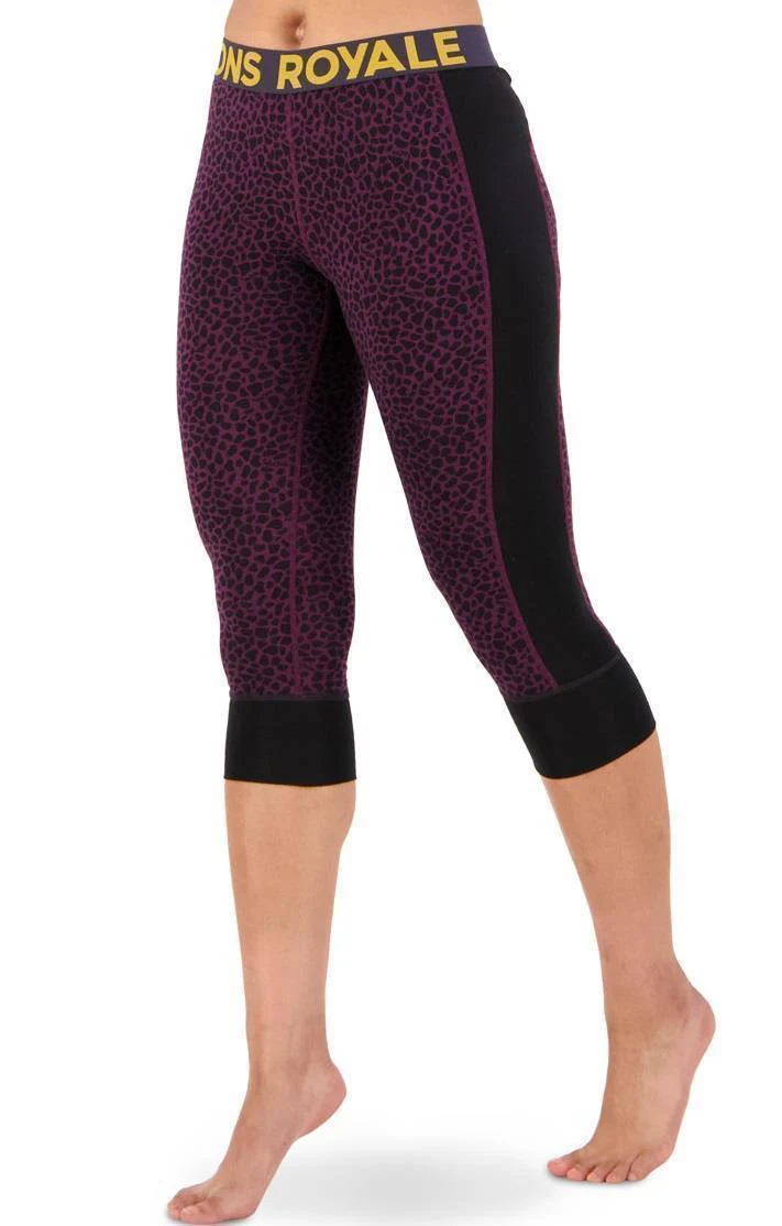 Cascade Merino Flex 3/4 Leggings - AOP - Womens - Image 5
