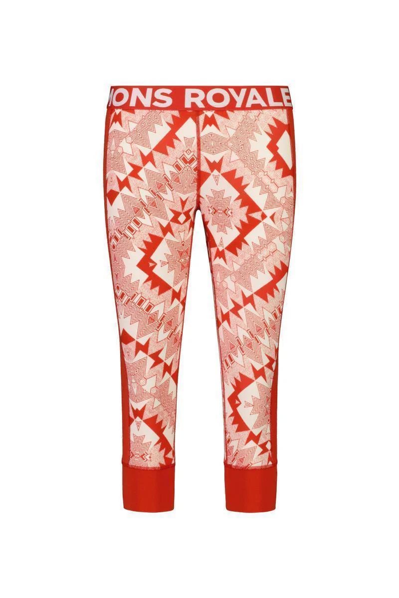 Cascade Merino Flex 3/4 Leggings - AOP - Womens - Image 9