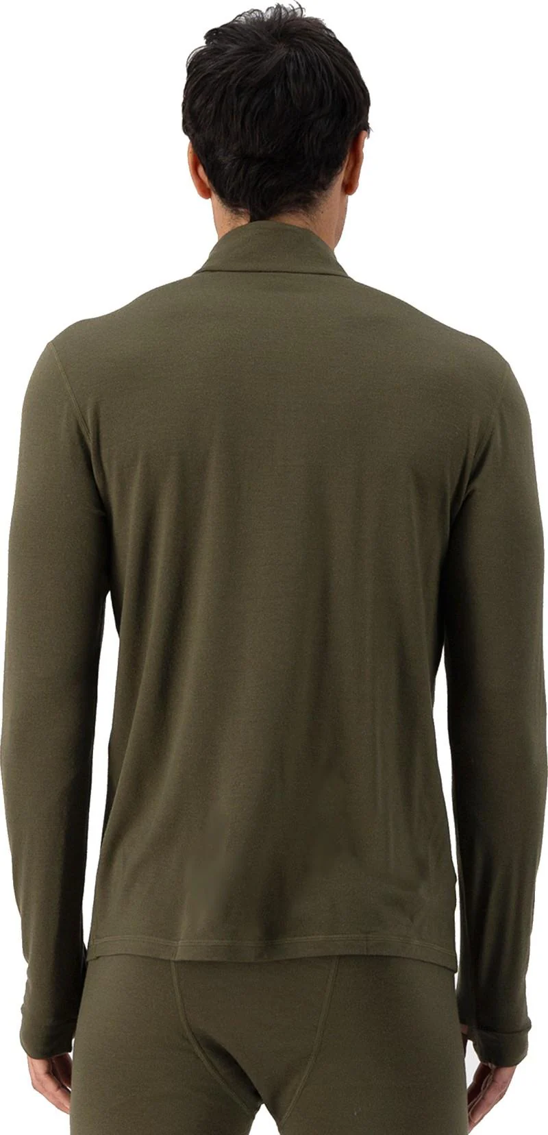 Cascade Merino Base Layer 1/4 Zip LS - Mens - Image 4