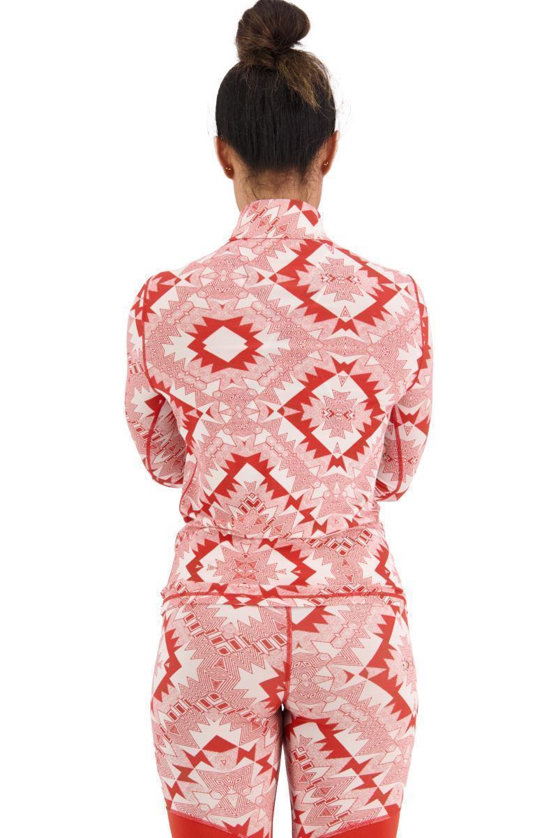 Cascade Merino Flex 1/4 Zip - AOP - Womens - Image 11