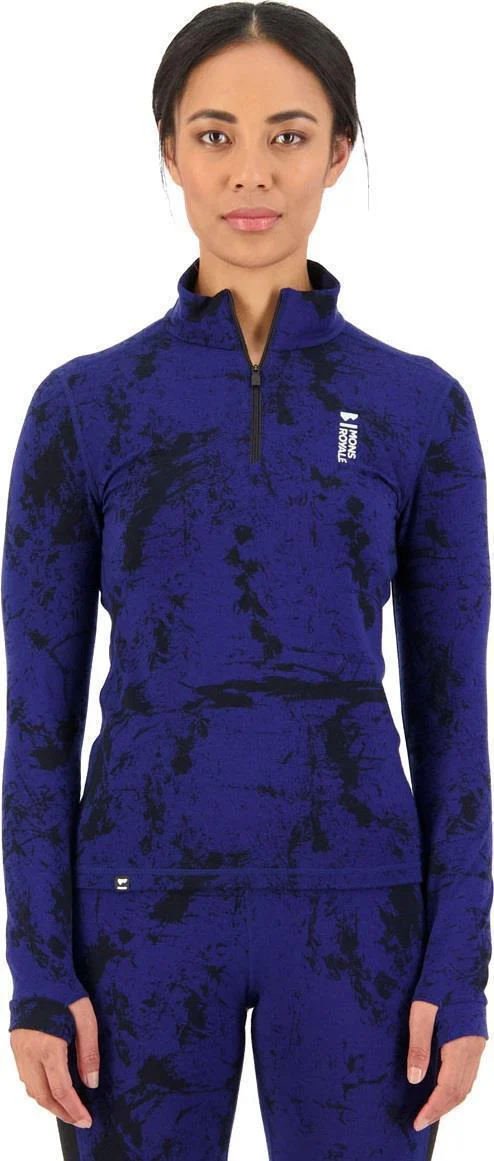 Cascade Merino Flex 1/4 Zip - AOP - Womens - Image 3