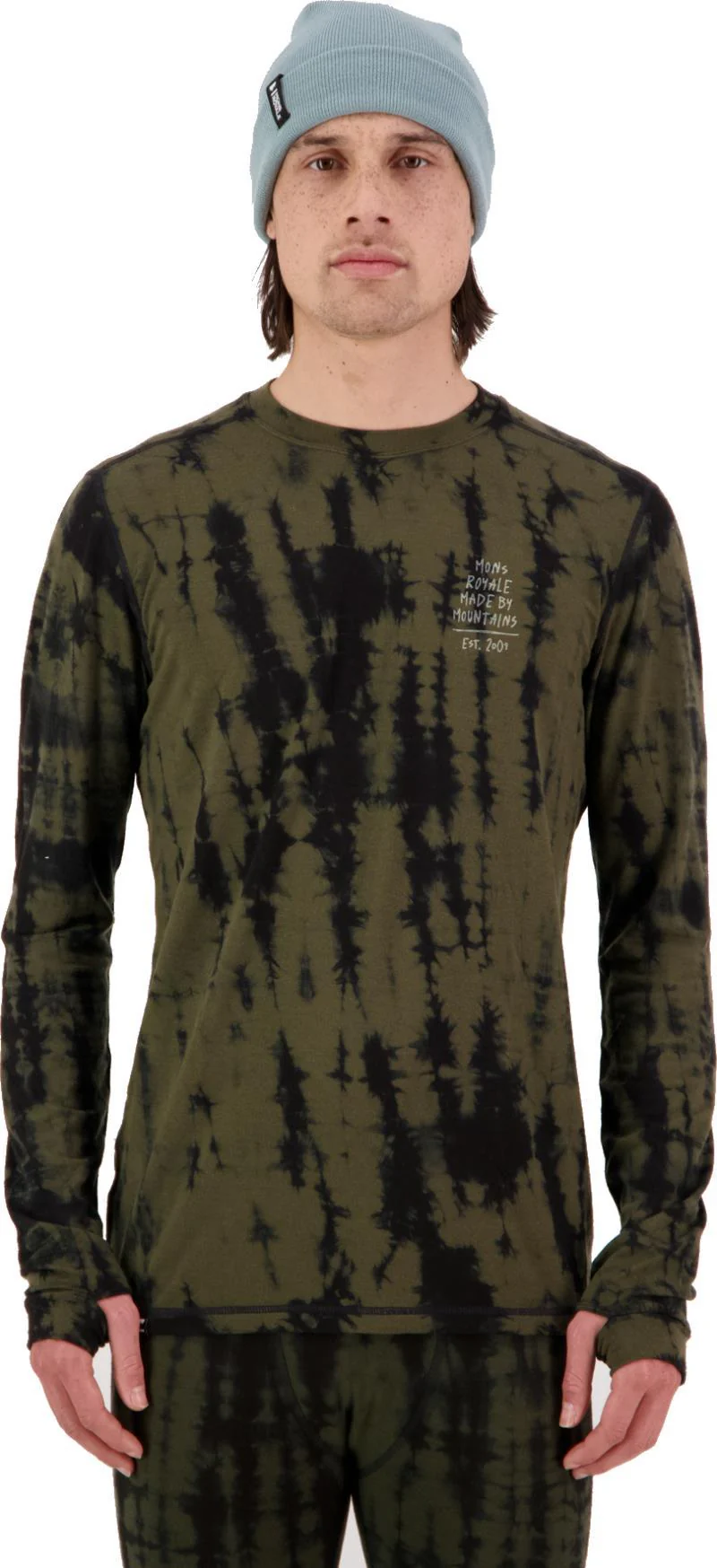 Cascade Merino Flex 200 LS - AOP - Mens - Image 4