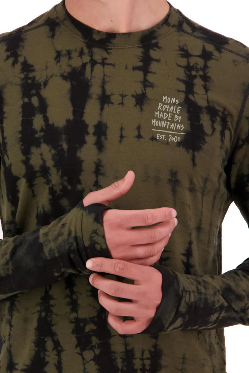 Cascade Merino Flex 200 LS - AOP - Mens - Image 6