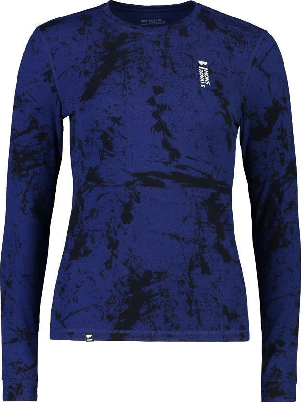 Cascade Merino Flex LS - AOP - Womens