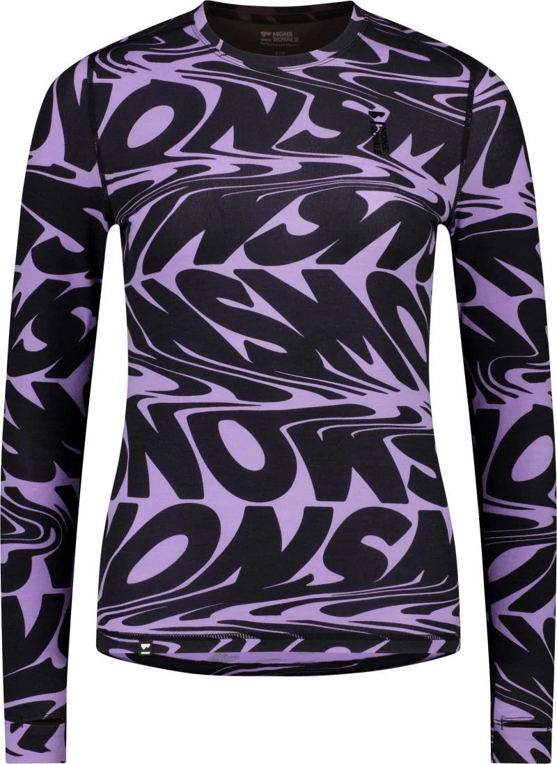 Cascade Merino Flex LS - AOP - Womens - Image 20