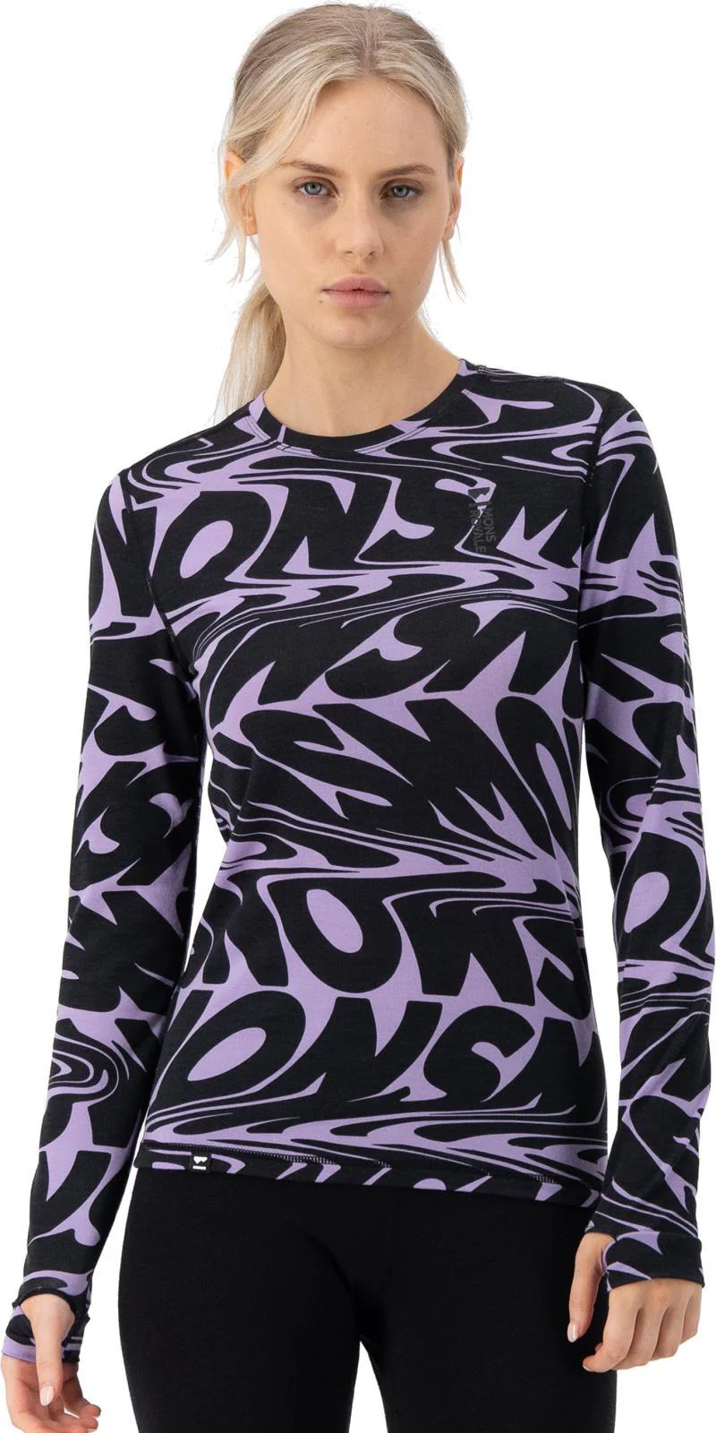 Cascade Merino Flex LS - AOP - Womens - Image 21