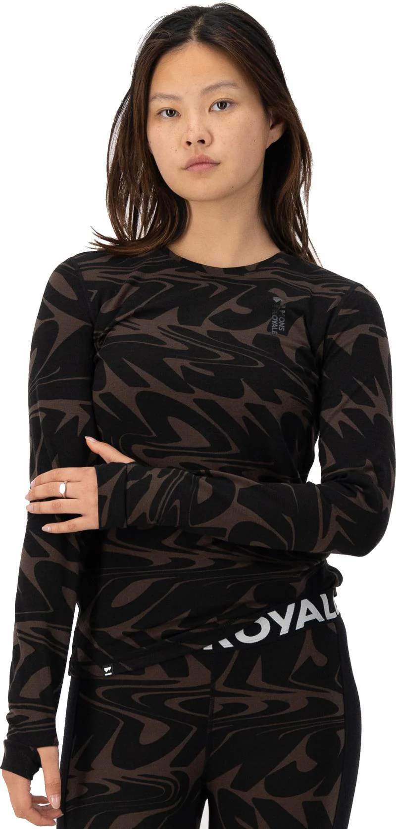 Cascade Merino Flex LS - AOP - Womens - Image 24
