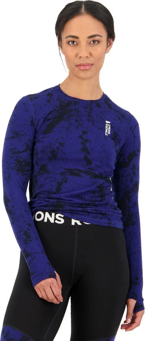 Cascade Merino Flex LS - AOP - Womens - Image 3