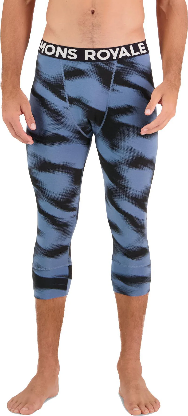 Cascade Merino Flex 3/4 Leggings - AOP - Mens - Image 11