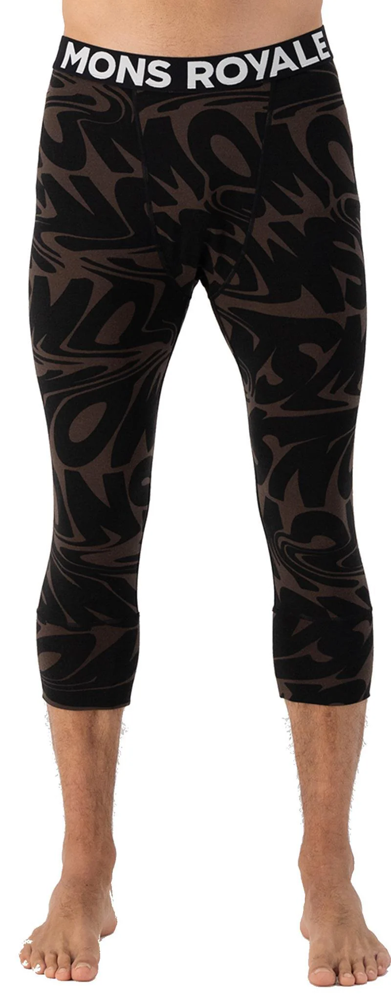 Cascade Merino Flex 3/4 Leggings - AOP - Mens - Image 13