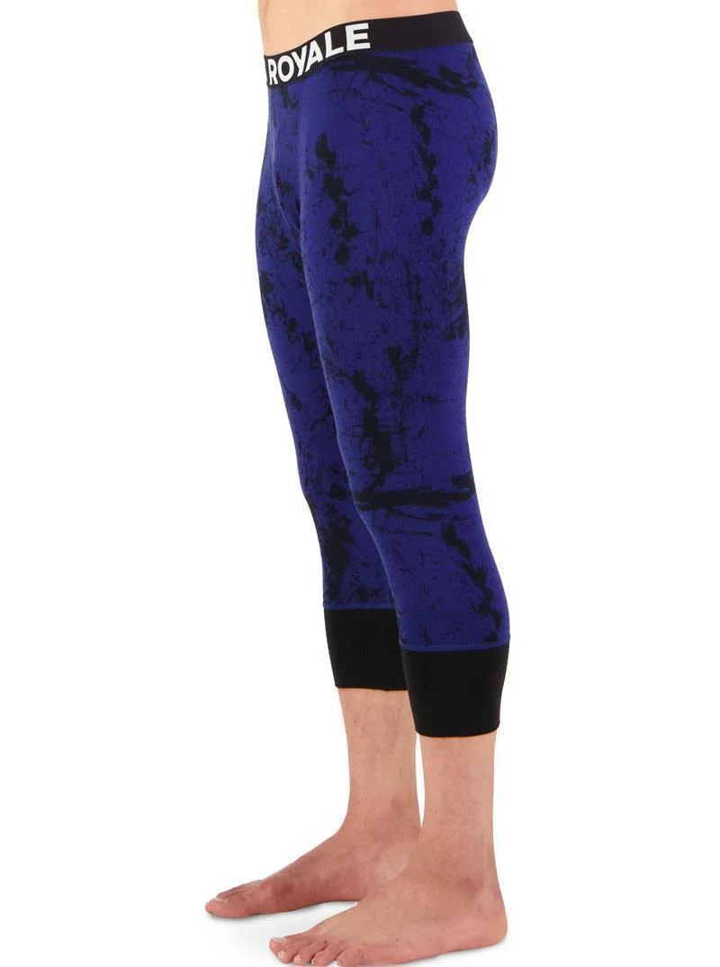 Cascade Merino Flex 3/4 Leggings - AOP - Mens - Image 3