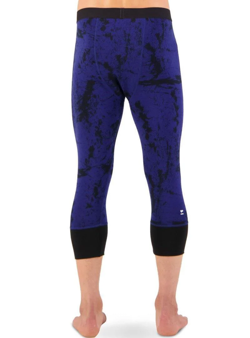 Cascade Merino Flex 3/4 Leggings - AOP - Mens - Image 4