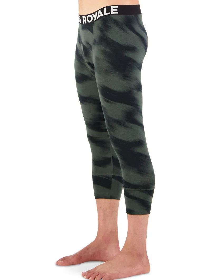 Cascade Merino Flex 3/4 Leggings - AOP - Mens - Image 6