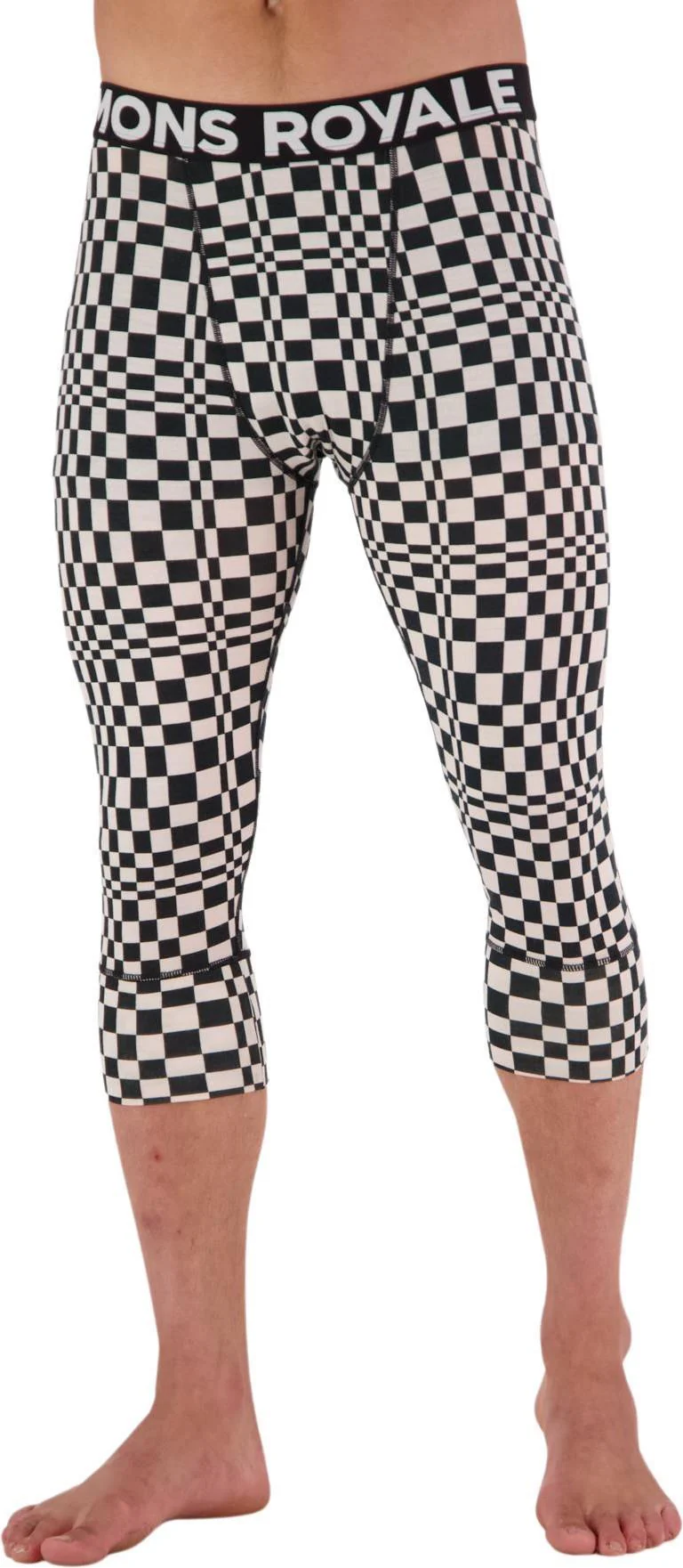 Cascade Merino Flex 3/4 Leggings - AOP - Mens - Image 8