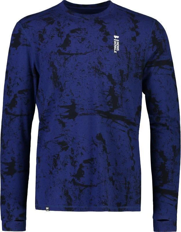 Cascade Merino Flex LS - AOP - Mens