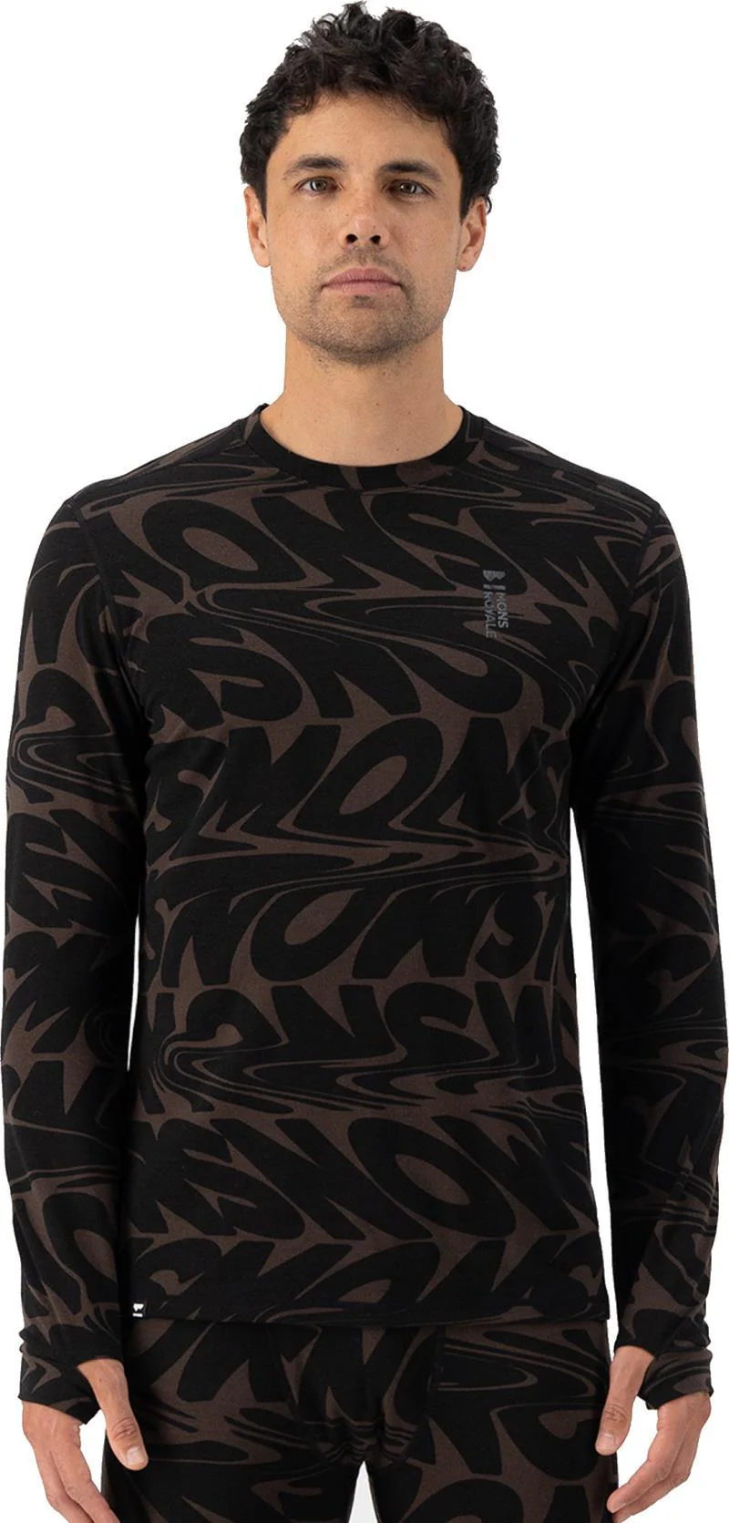 Cascade Merino Flex LS - AOP - Mens - Image 13