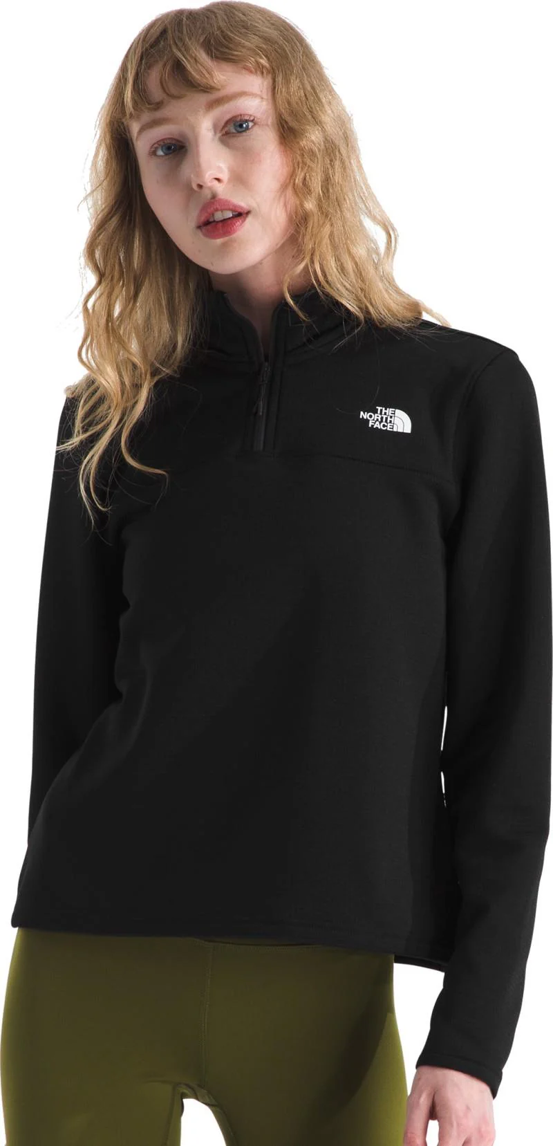 Cedar Trail Grid Fleece Quarter Zip Jacket - Womens - Image 2