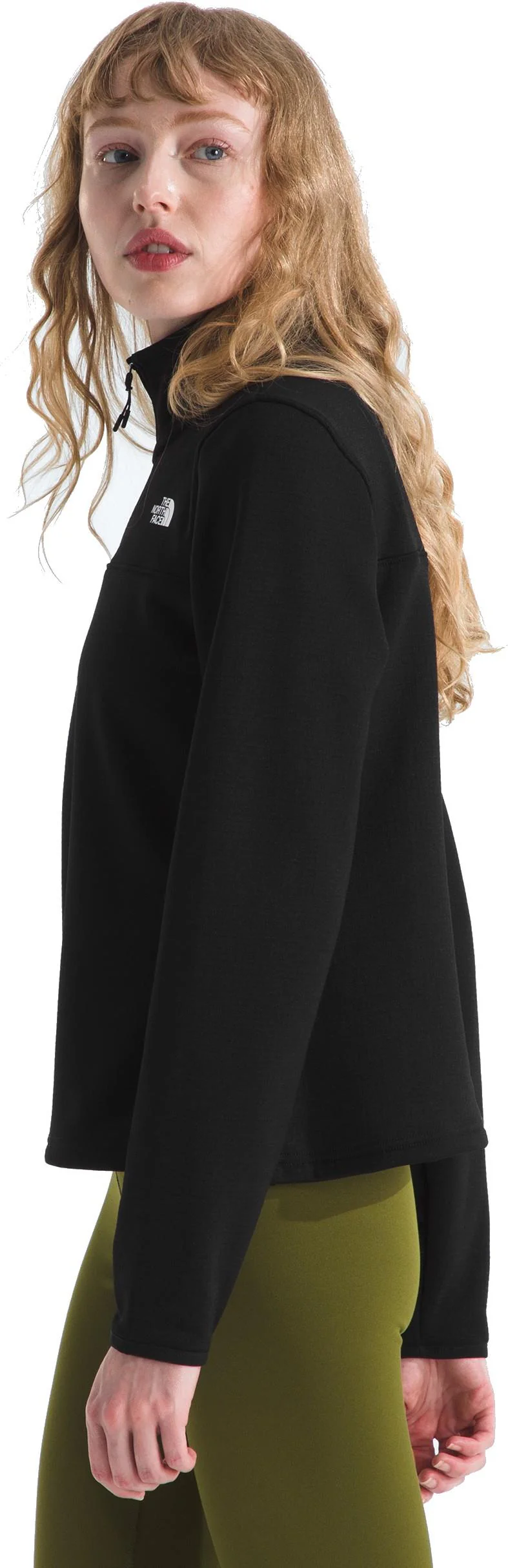 Cedar Trail Grid Fleece Quarter Zip Jacket - Womens - Image 3