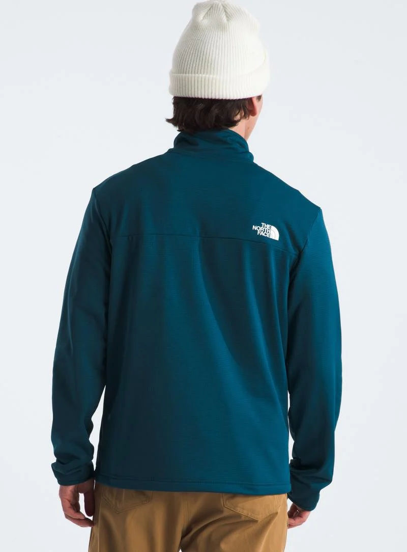 Cedar Trail Grid Fleece Quarter Zip - Mens - Image 13