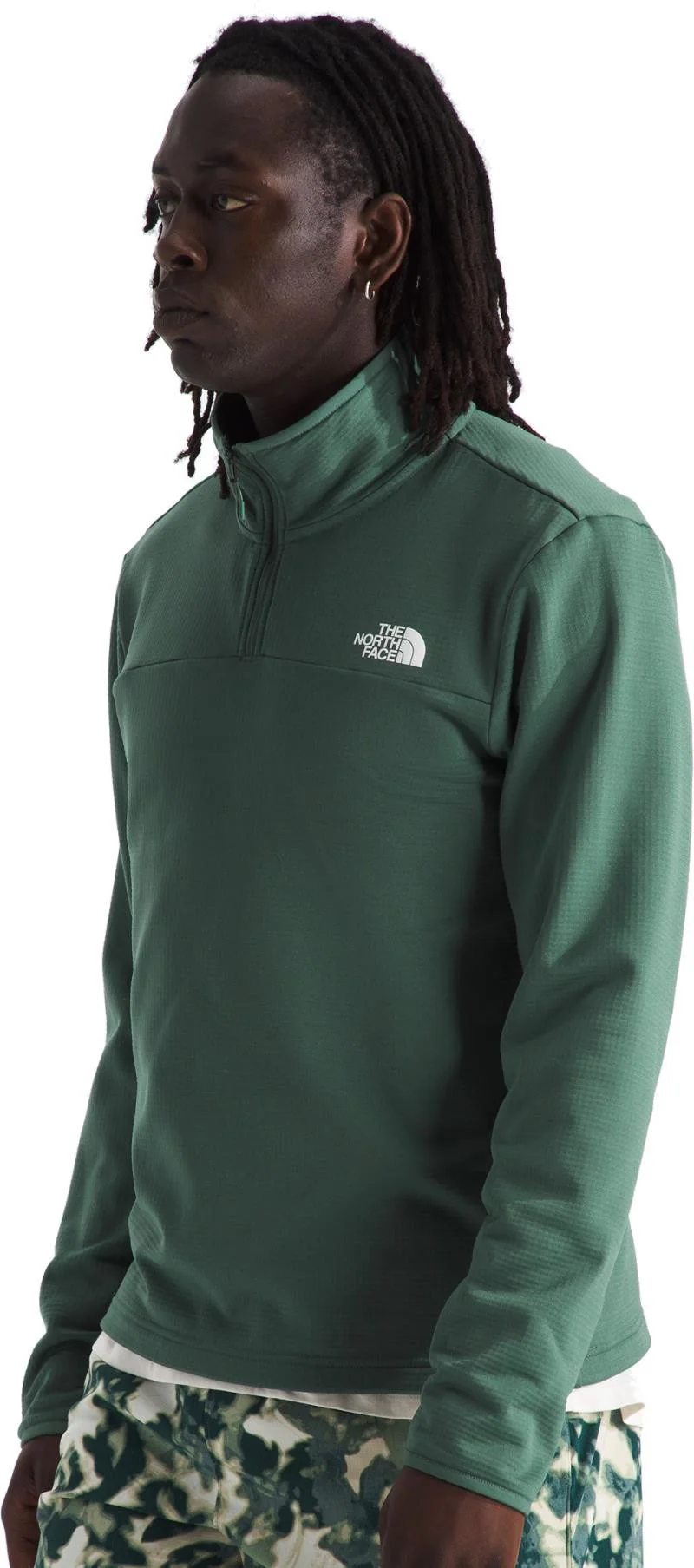 Cedar Trail Grid Fleece Quarter Zip - Mens - Image 30