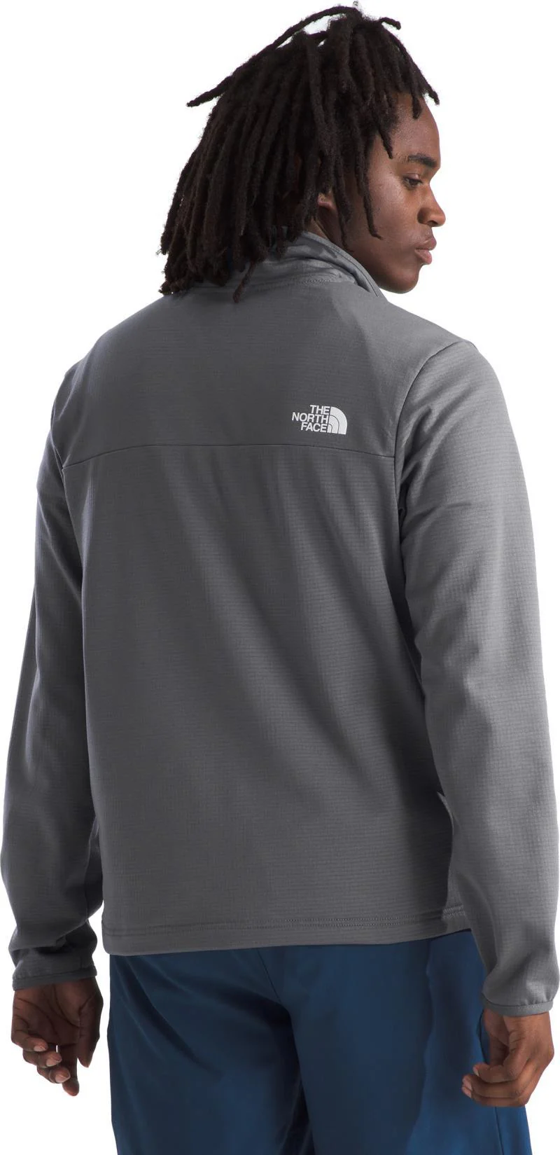 Cedar Trail Grid Fleece Quarter Zip - Mens - Image 4