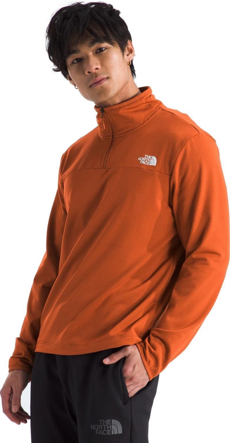 Cedar Trail Grid Fleece Quarter Zip - Mens - Image 8