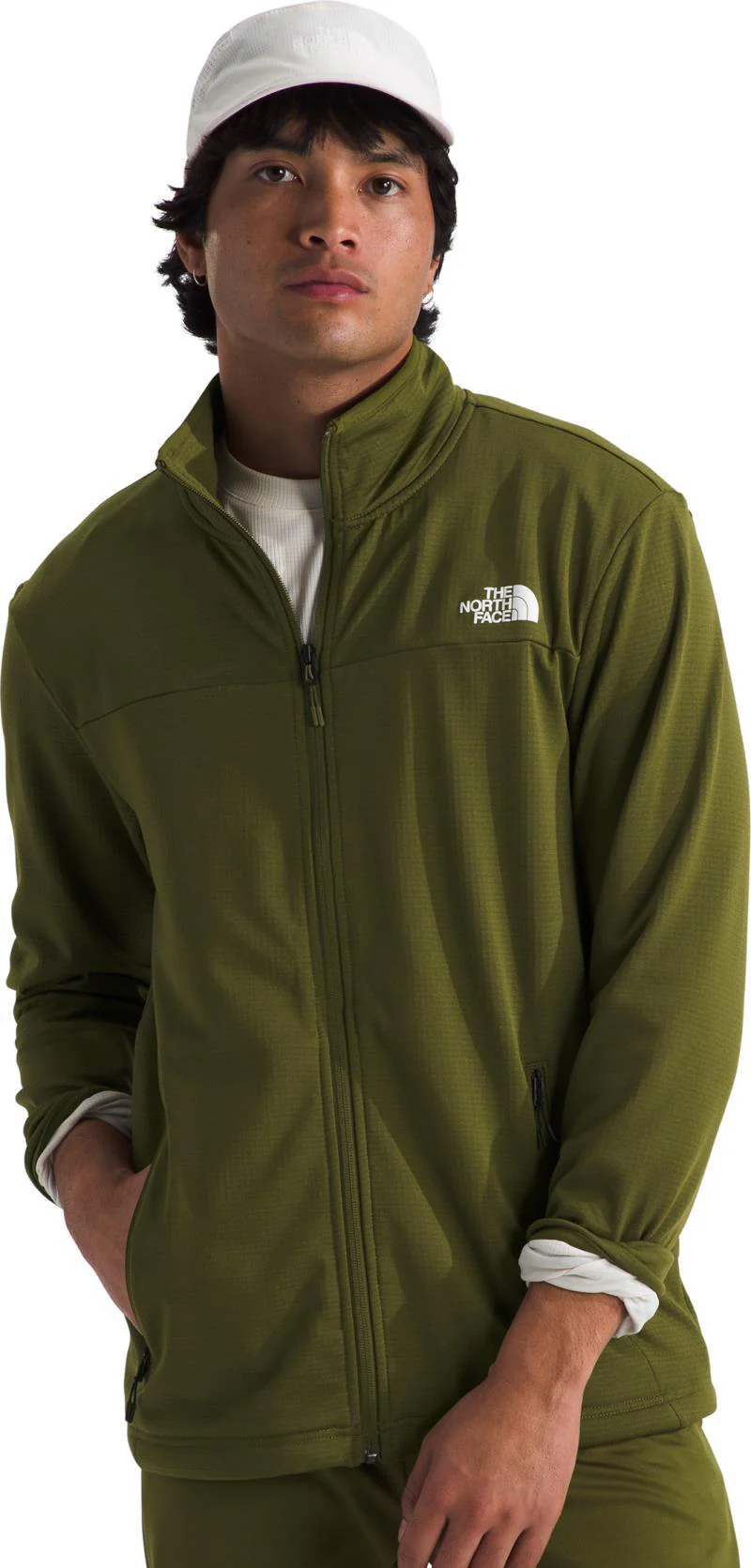 Cedar Trail Grid Fleece Full Zip Jacket - Mens - Image 6