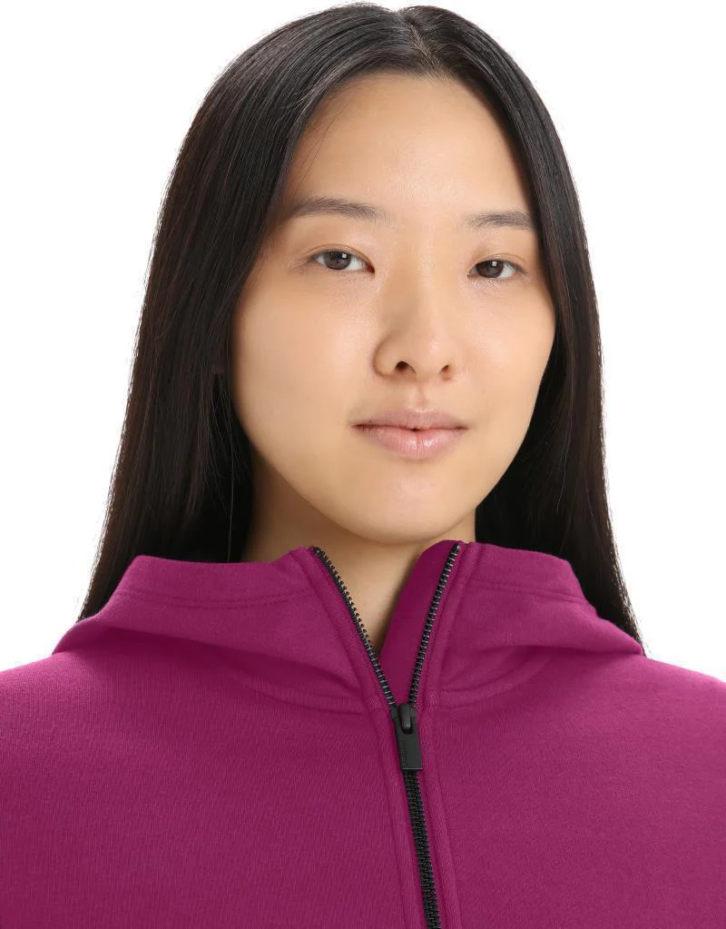 Central Classic LS Zip Hoodie - Womens - Image 12