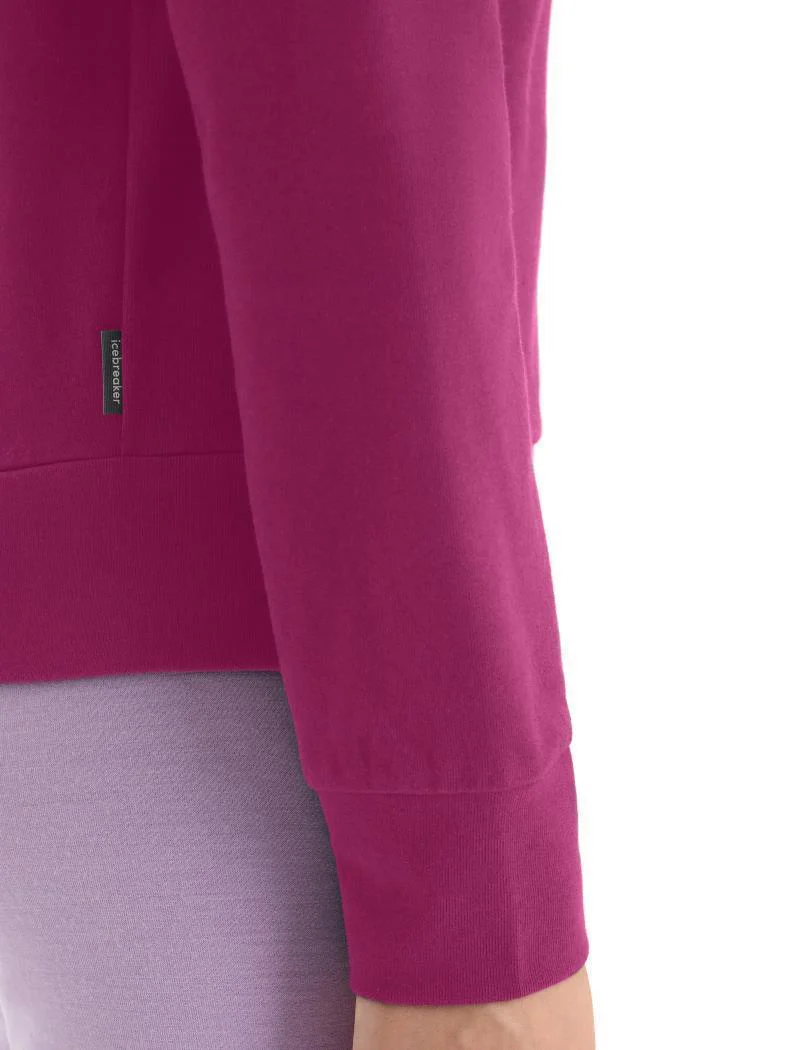 Central Classic LS Zip Hoodie - Womens - Image 15