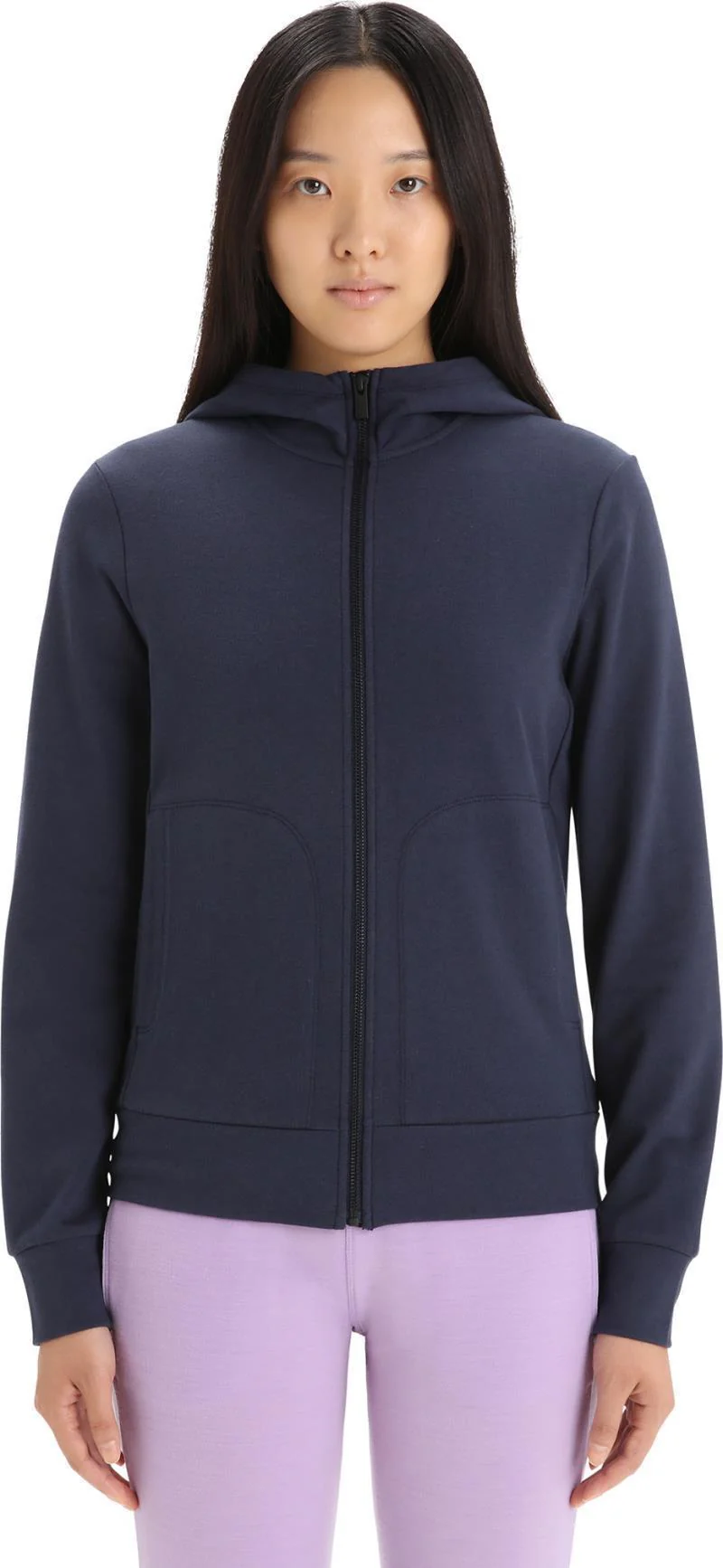 Central Classic LS Zip Hoodie - Womens - Image 3