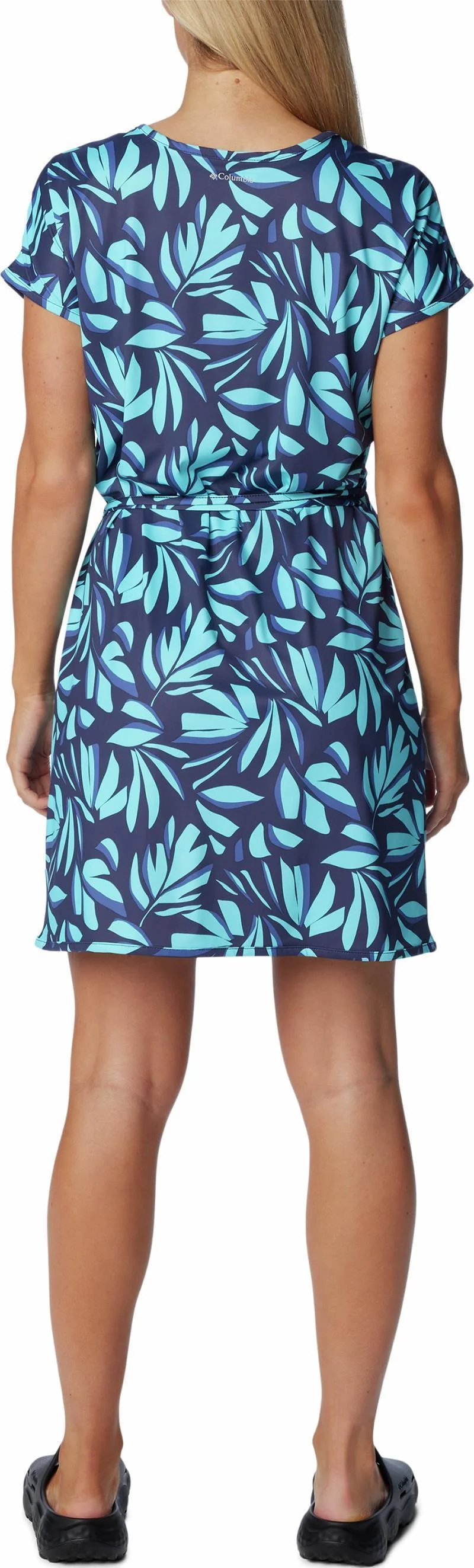 Chill River Print Wrap Dress - Image 3