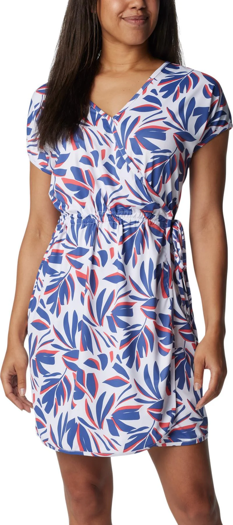 Chill River Print Wrap Dress - Image 4