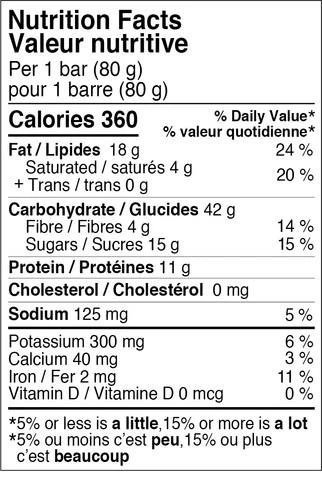 Chocolate Chip Peanut Butter Energy Bar - Image 3