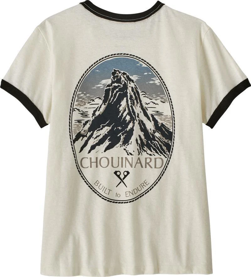 Chouinard Crest Ringer Responsibili-Tee SS - Womens - Image 2
