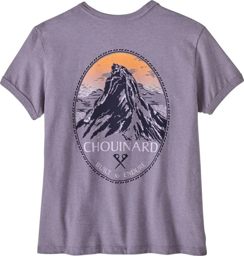 Chouinard Crest Ringer Responsibili-Tee SS - Womens - Image 5