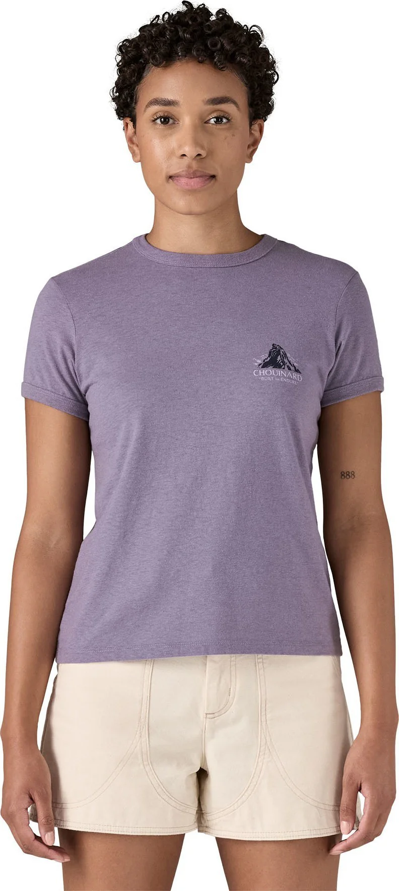 Chouinard Crest Ringer Responsibili-Tee SS - Womens - Image 6