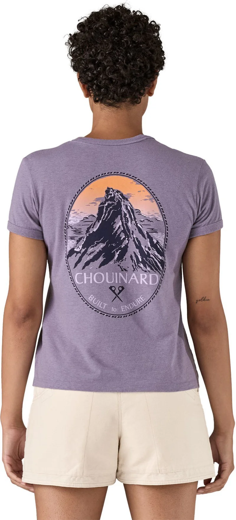 Chouinard Crest Ringer Responsibili-Tee SS - Womens - Image 7