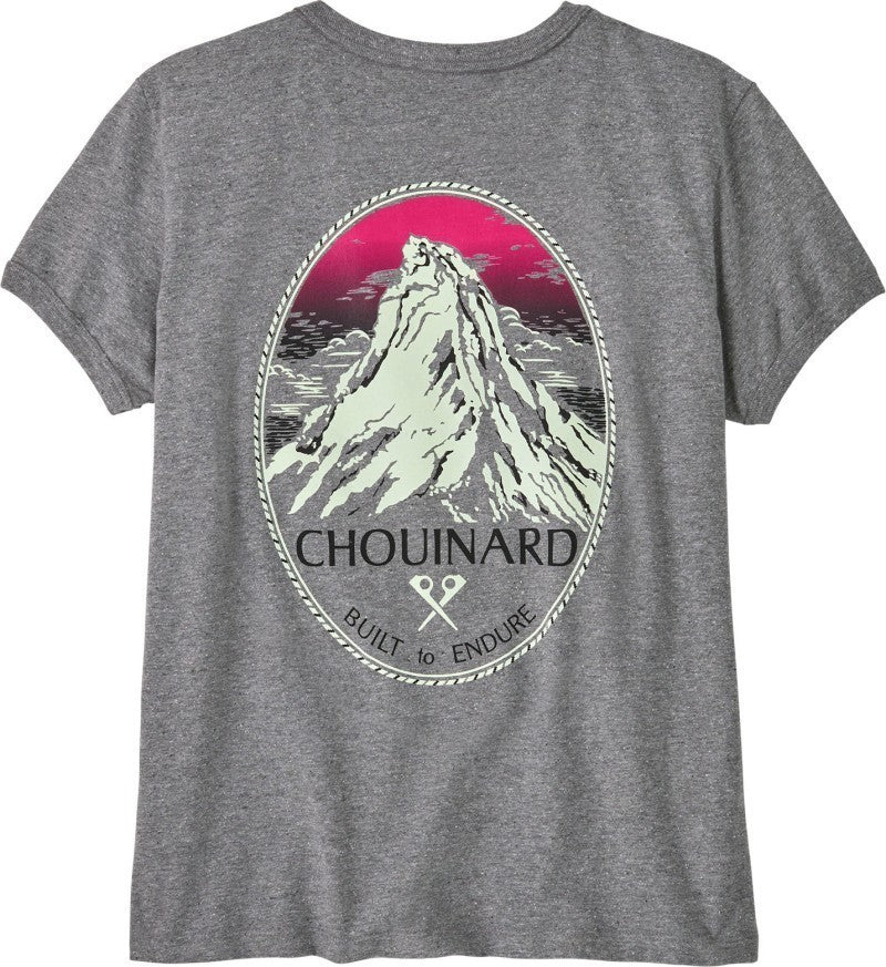 Chouinard Crest Ringer Responsibili-Tee SS - Womens - Image 9