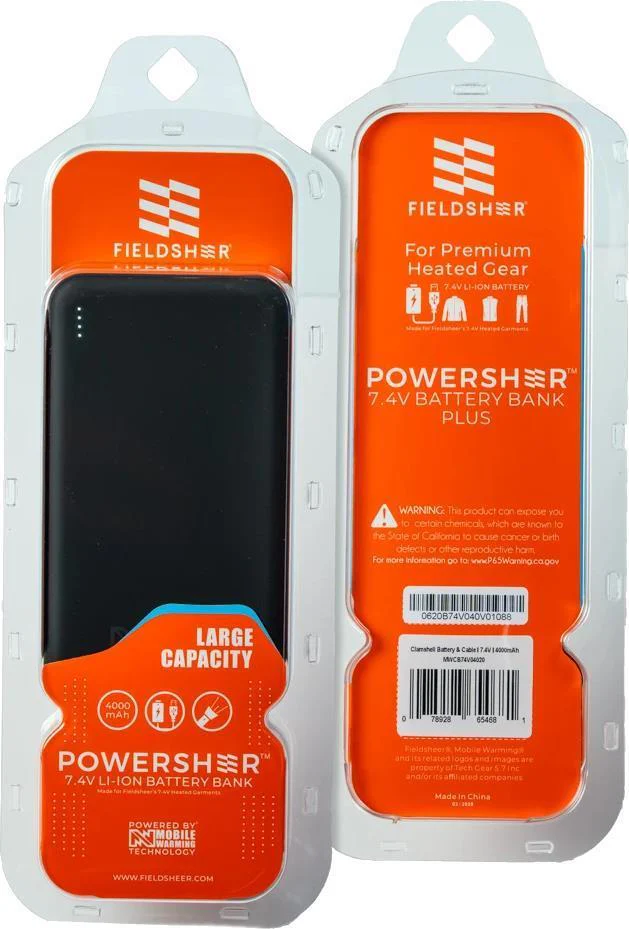 Clamshell Battery & Cable - 7.4V / 4000mAh - Image 2