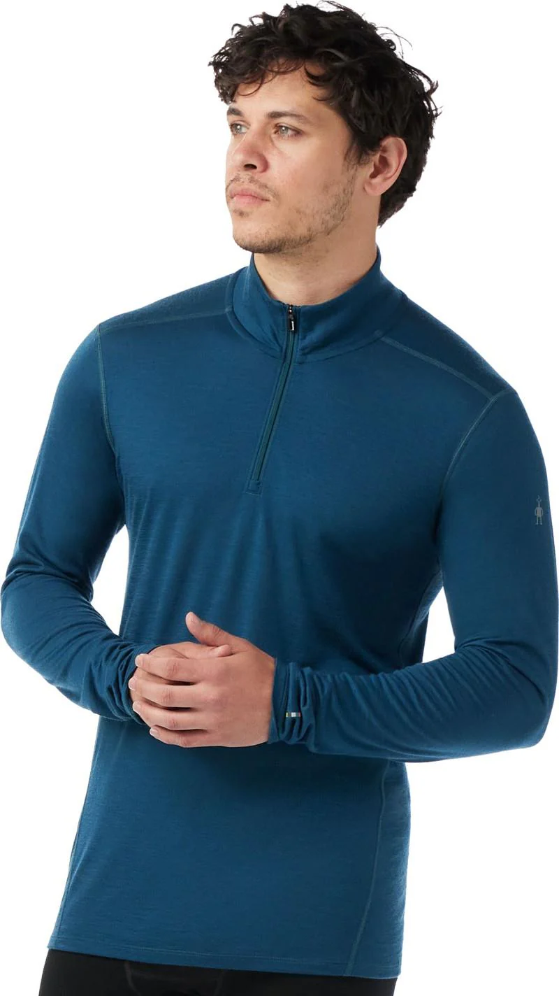 Classic All-Season Merino Base Layer 1/4 Zip - Mens - Image 4