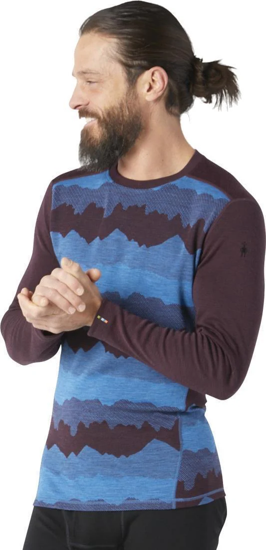 Classic Thermal (250) Merino Base Layer Pattern Crew - Mens - Image 8