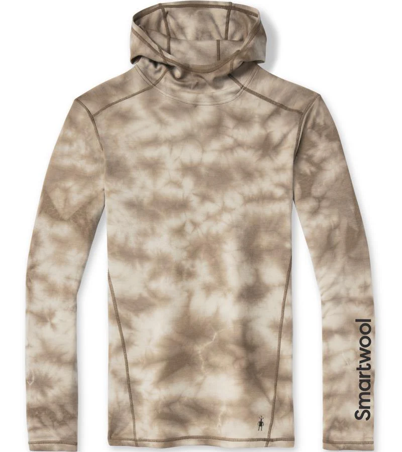 Classic Thermal (250) Plant-Based Dye Merino Base Layer Logo Hoodie - Mens - Image 4