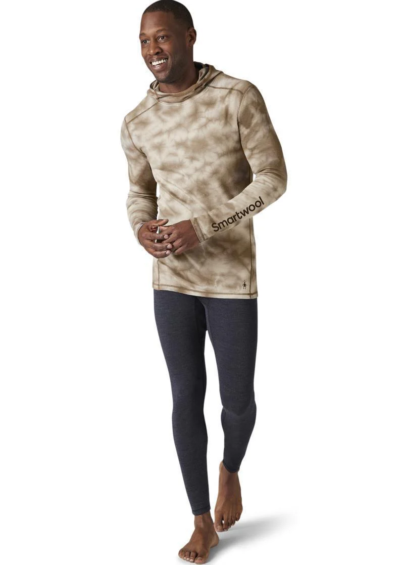 Classic Thermal (250) Plant-Based Dye Merino Base Layer Logo Hoodie - Mens - Image 5