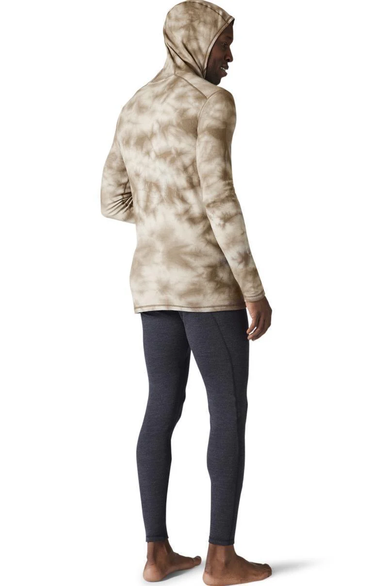Classic Thermal (250) Plant-Based Dye Merino Base Layer Logo Hoodie - Mens - Image 6