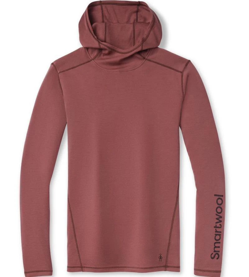 Classic Thermal (250) Plant-Based Dye Merino Base Layer Logo Hoodie - Mens - Image 7