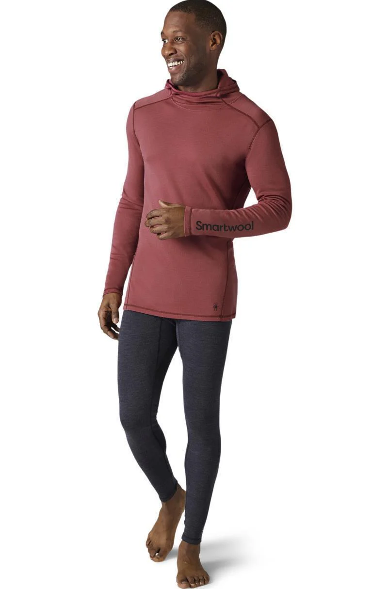 Classic Thermal (250) Plant-Based Dye Merino Base Layer Logo Hoodie - Mens - Image 8