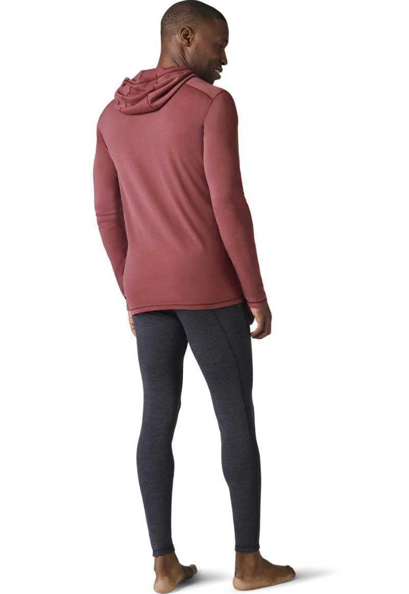 Classic Thermal (250) Plant-Based Dye Merino Base Layer Logo Hoodie - Mens - Image 9